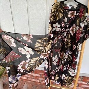 Walter Baker Tulum Floral Kaftan Never Worn
